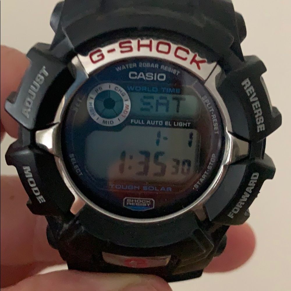G shock G watch Casio solar